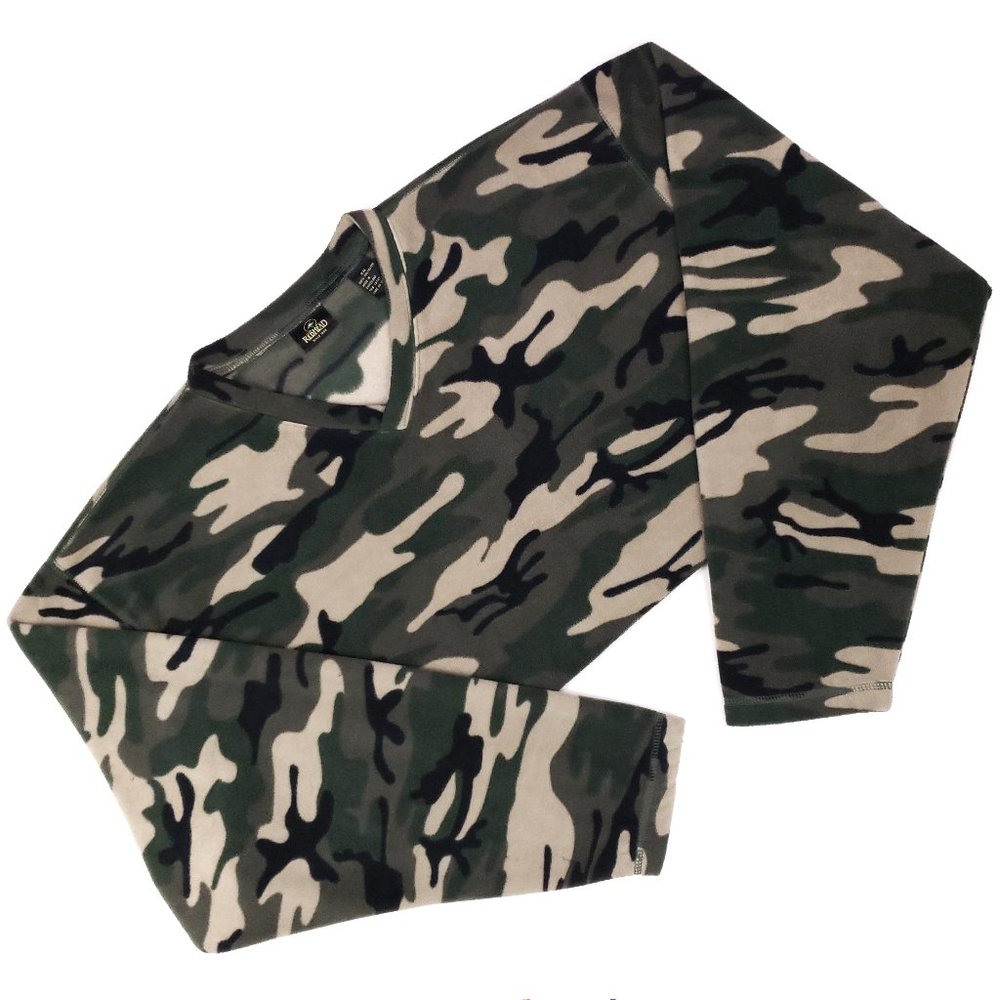 RedHead 2XL Camo Shirt Fleece Pullover Sweatshirt